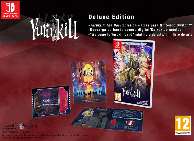 YURUKILL: THE CALUMNIATION GAMES DELUXE EDITION YURUKILL: THE CALUMNIATION GAMES DELUXE EDITION